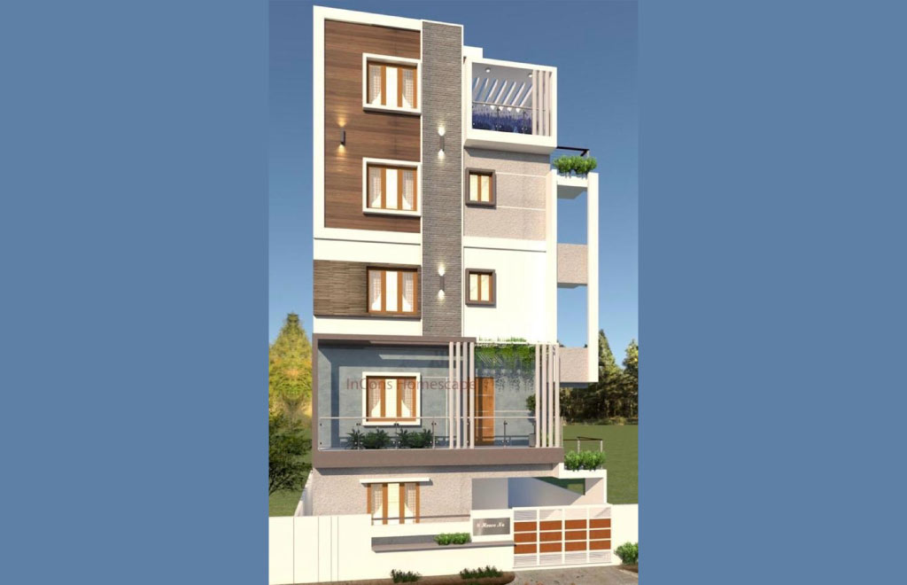 Mr.THIMMEGOWDA, Hoskote, Bengaluru   Proposed GROUND + FOUR UPPER FLOORS